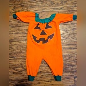 💥3/$24‎ Vintage Orange Pumpkin Baby Costume